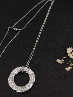 David Yurman 925 Silver Necklaces with Original Pouch